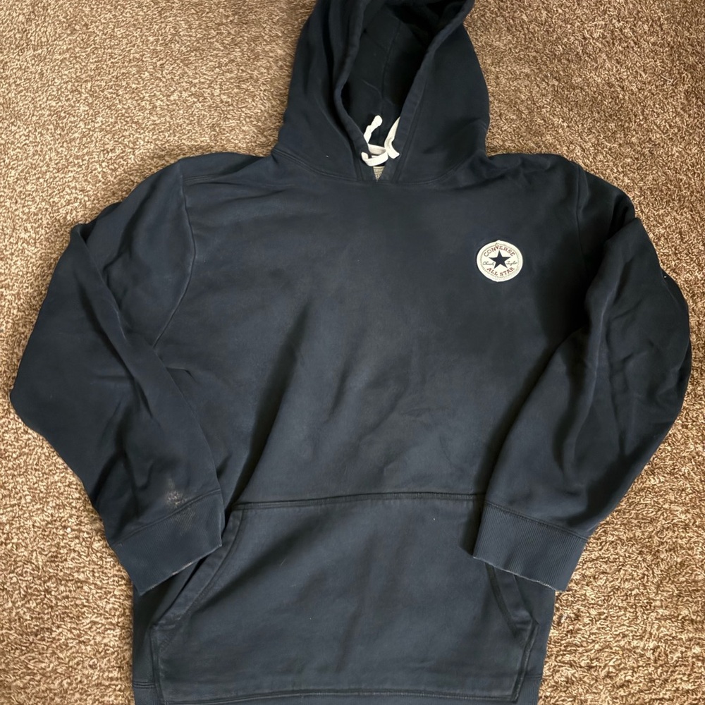 Converse Dark Blue Hoodie with Logo